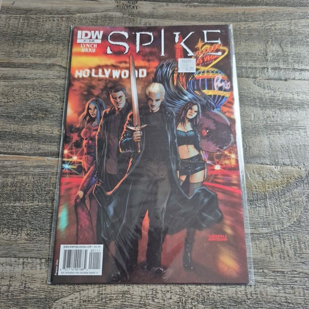 Spike Comic Book #1 2010 IDW Publishing Buffy The Vampire Slayer Universe Urru